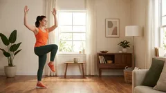 10 semplici esercizi al posto della camminata: allenamento completo per principianti